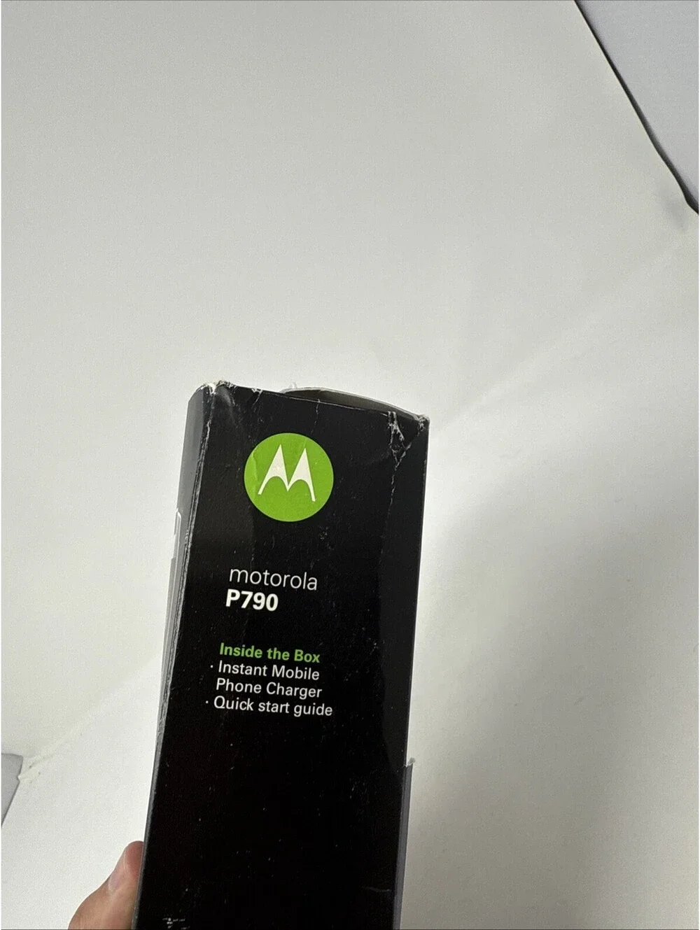 MOTOROLA P790 BLACK PORTABLE CHARGER-BRAND NEW IN BOX!